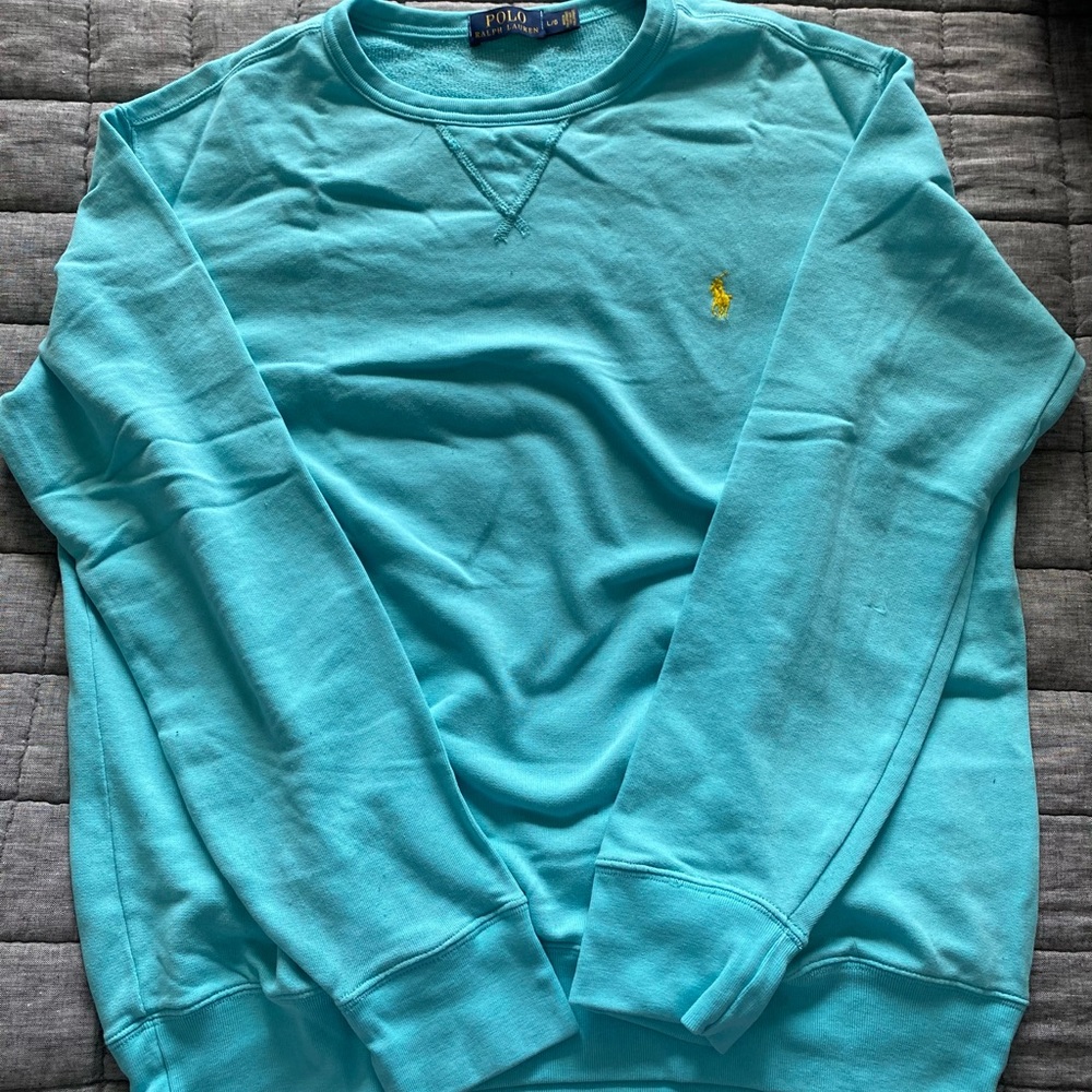 Polo Ralph Turquoise Sweater